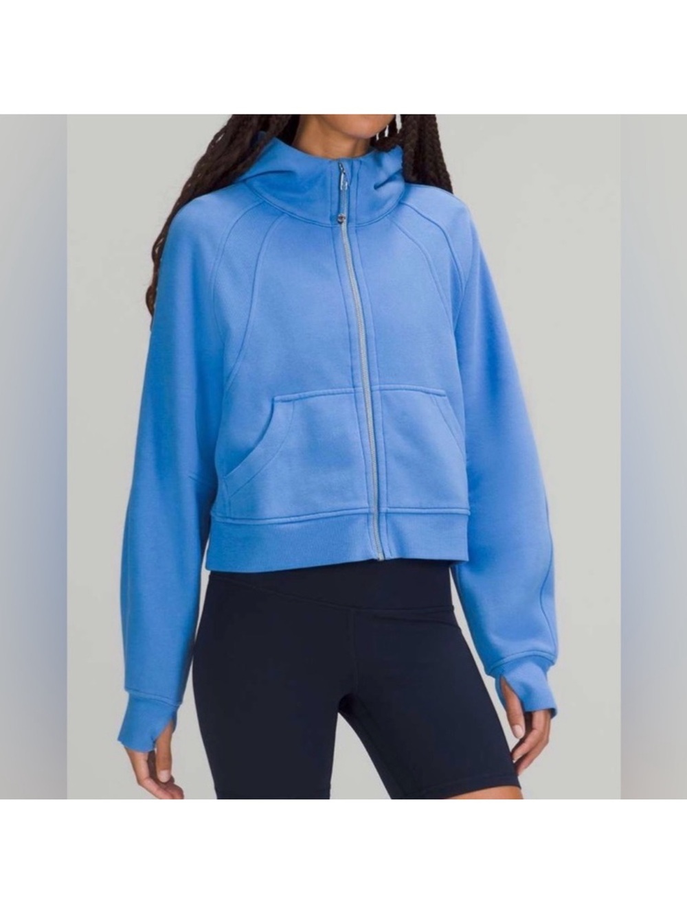 Lululemon Scuba Oversized Full Zip Blue Nile